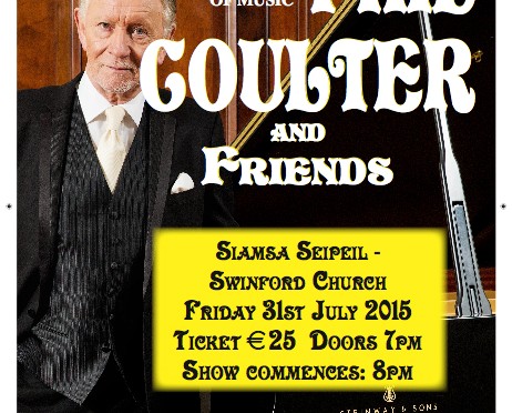 Phil Coulter to play Swinford’s Siamsa Seipeil